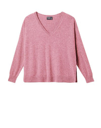 RECO130Pull Col V Ample Fin - Rose Loukoum