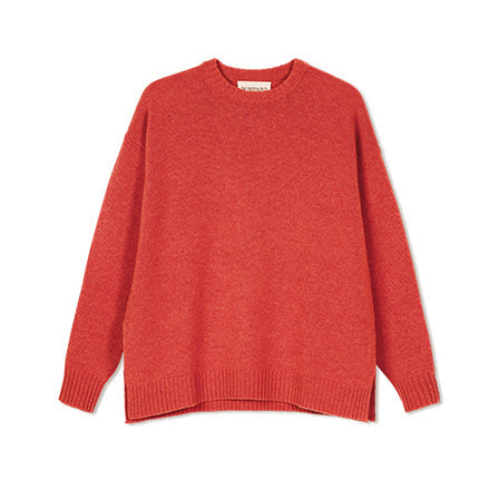 RECO135Pull Col Rond Ample - Goji