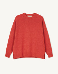 RECO135Pull Col Rond Ample - Goji