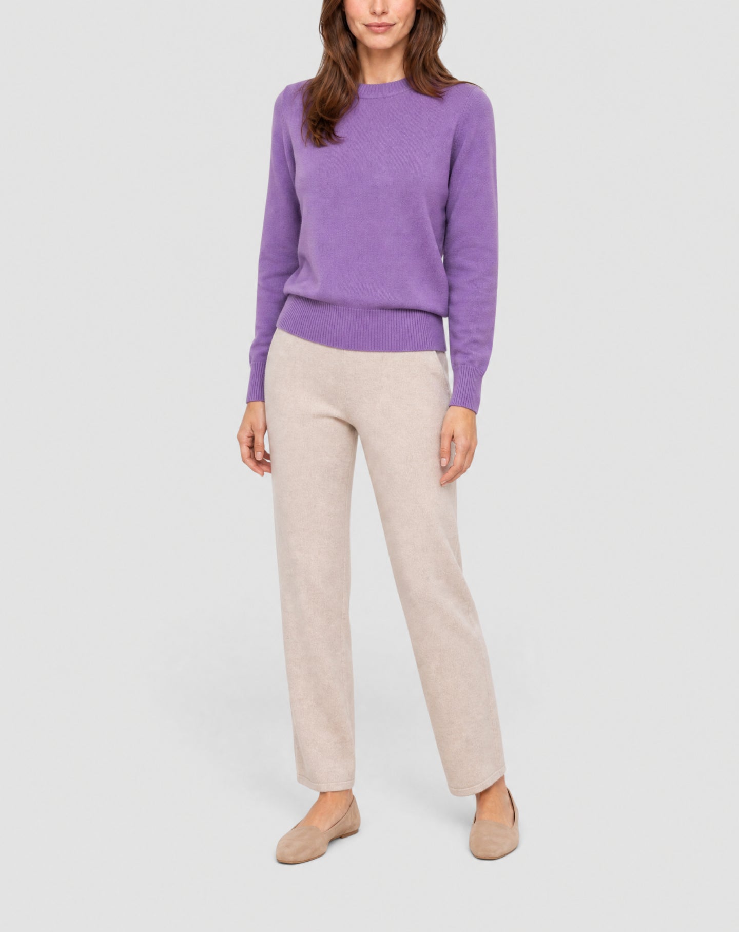 Fitted high-neck cashmere jumper - Artichaut