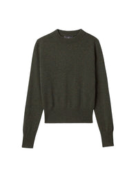 Fitted high-neck cashmere jumper - Chasse