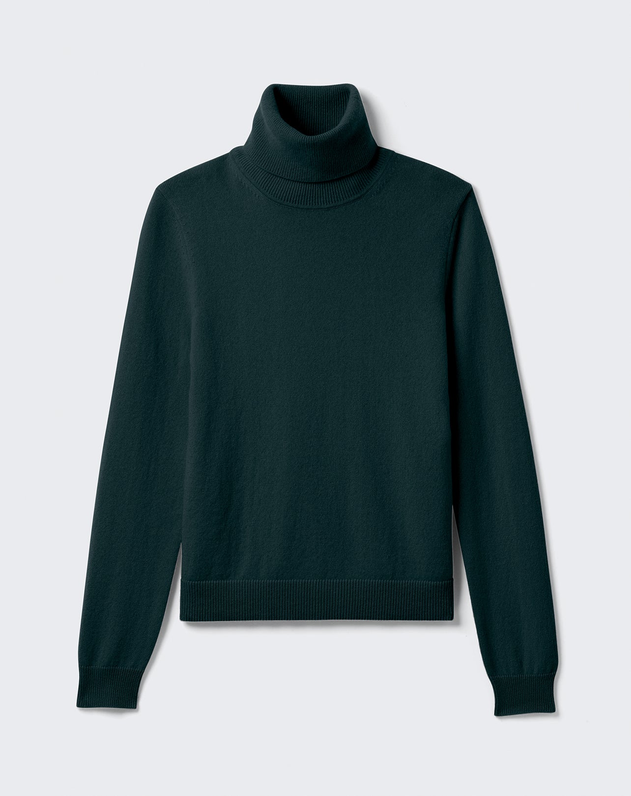 RECO115Pull Col Roulé Ajusté - Vert Zurich