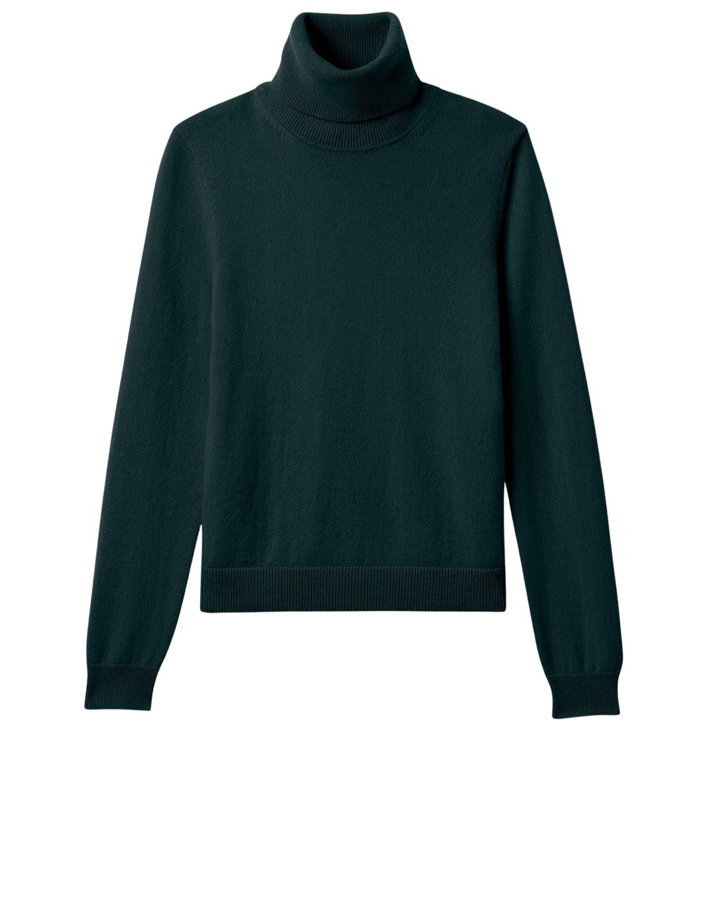 RECO115Pull Col Roulé Ajusté - Vert Zurich