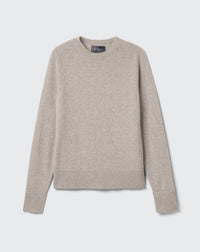 RECO110Pull Col Rond Manches Raglan - Gris Argente