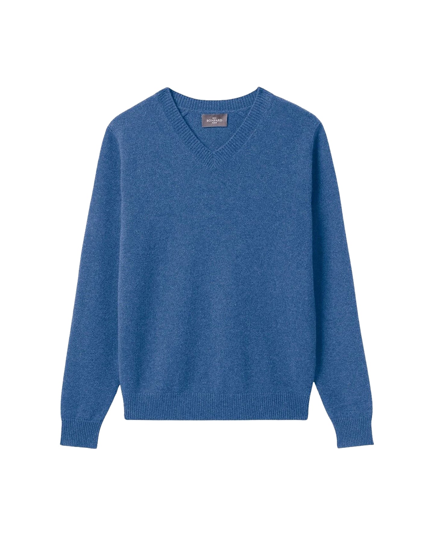 V-neck cashmere jumper - Geai