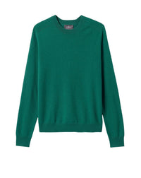 RECO115Pull Col Rond Manches Marteau - Estragon