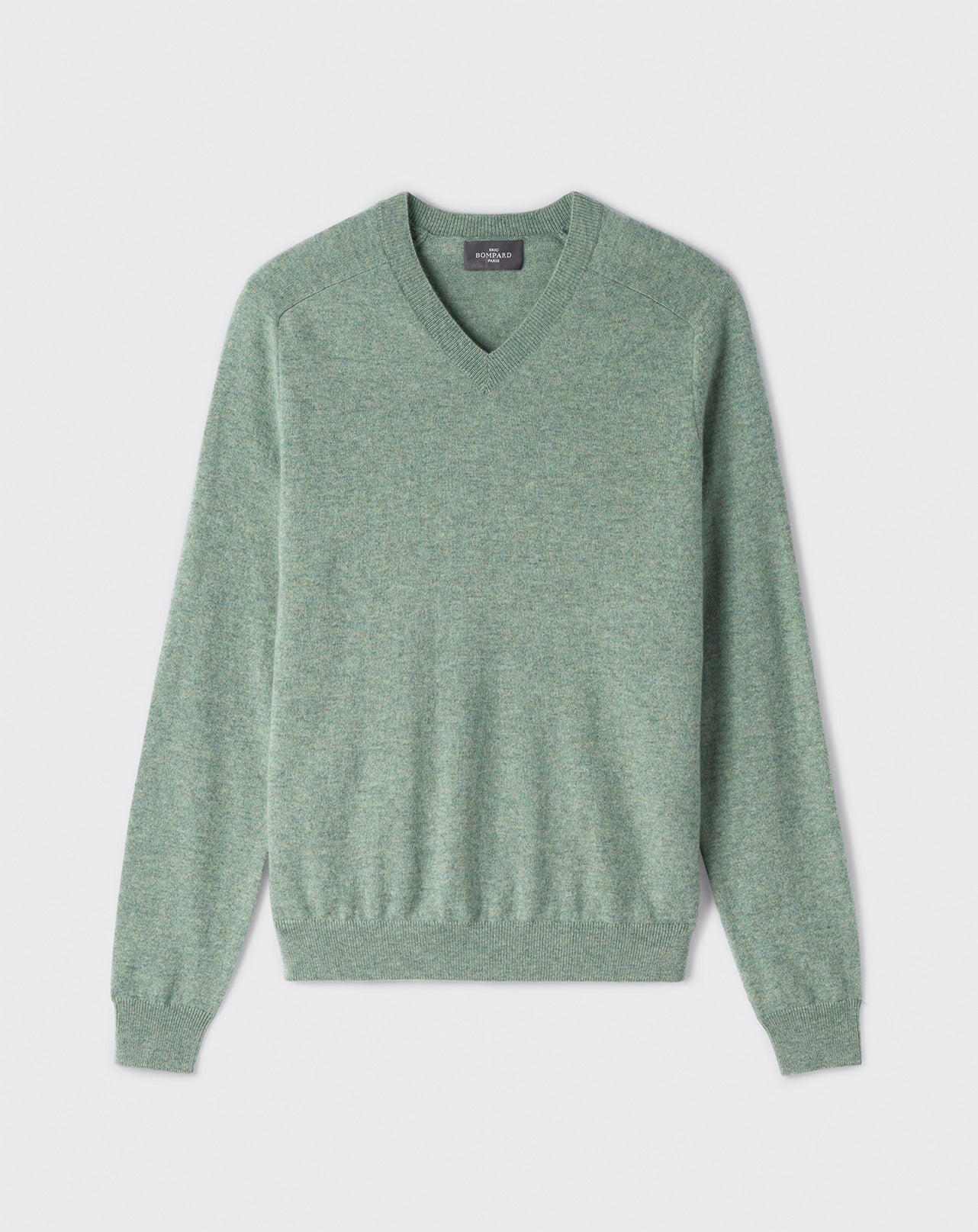 RECO115Pull V Manches Marteau - Feuille