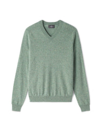 RECO115Pull V Manches Marteau - Feuille