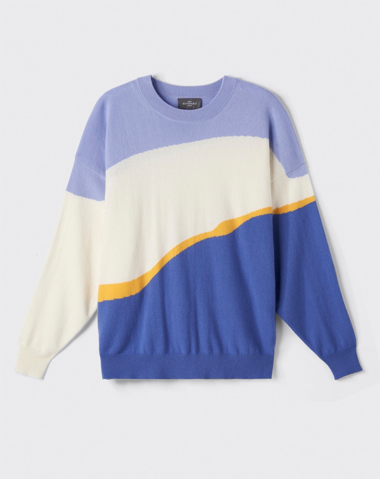 RECO155Pull Col Rond Oversize - Faience