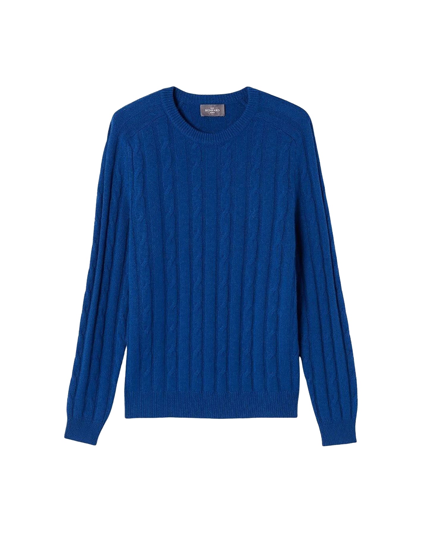 Cashmere cable-knit round-neck jumper - Niagara