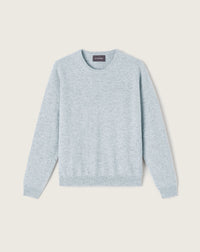 RECO100Pull Col Rond Classique - Bleu Salix