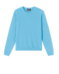 RECO100Pull Col Rond Classique - Bleu Caldero