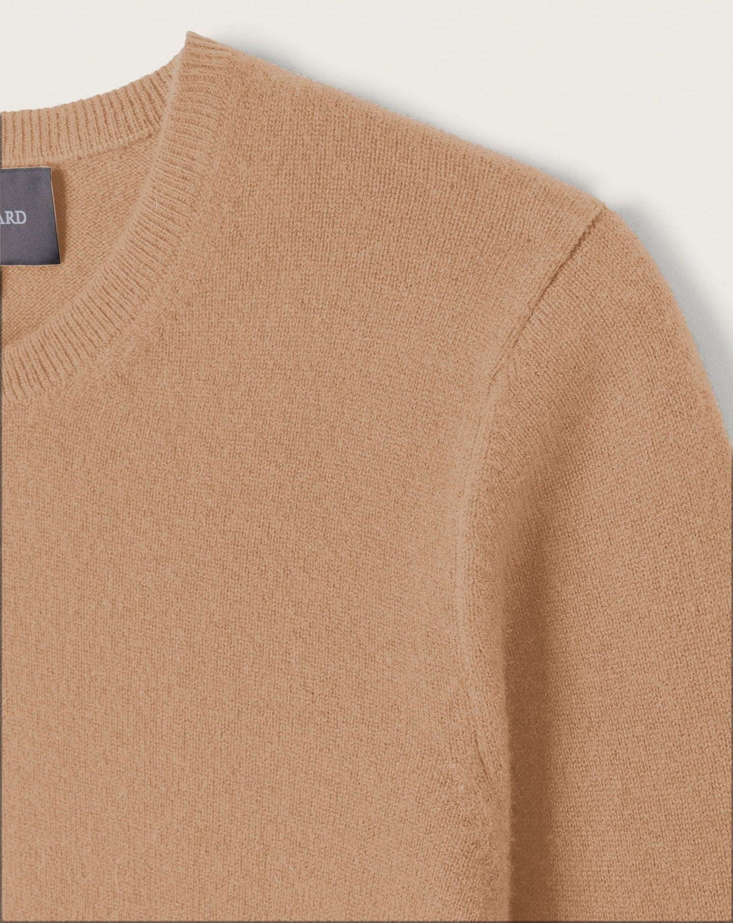 Pull col rond classique en cachemire -  Pampas