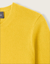 RECO100Pull Col Rond Classique - Jaune Venitien