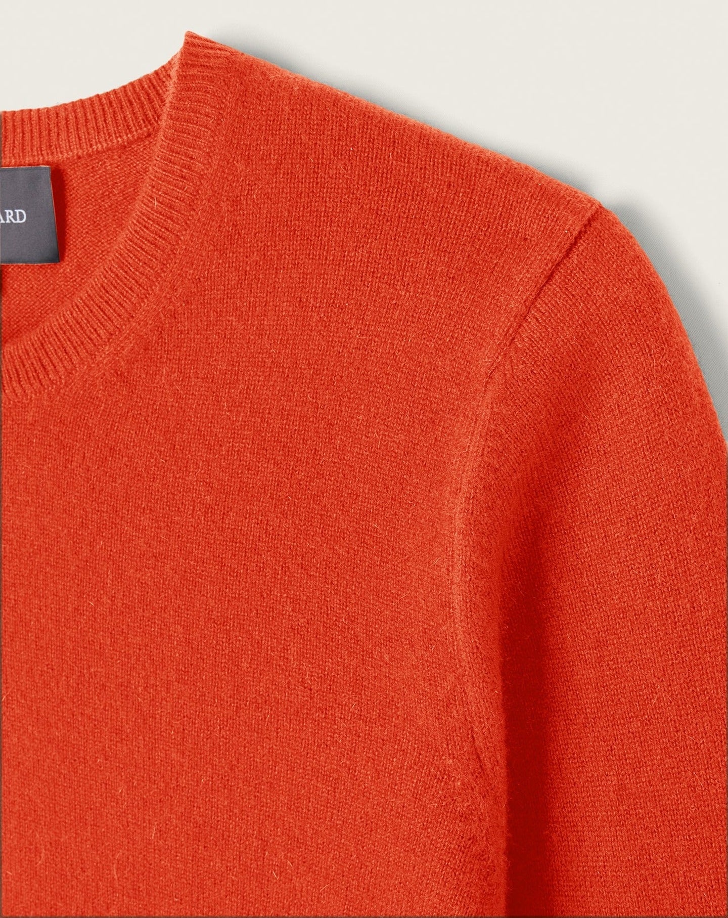RECO100Pull Col Rond Classique - Kumquat