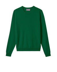 RECO100Pull Col Rond Classique - Vert Amazonie