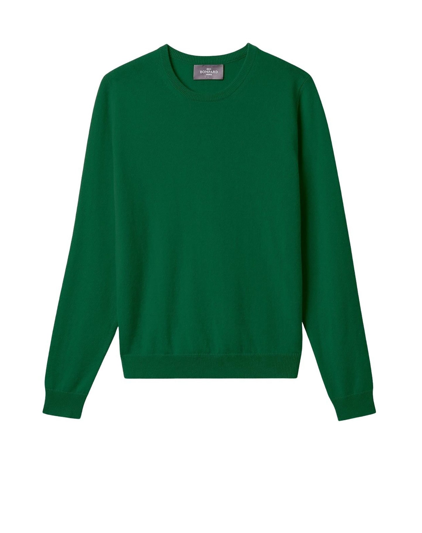 RECO100Pull Col Rond Classique - Vert Amazonie
