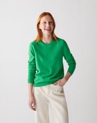 RECO100Pull Col Rond Classique - Vert Tupper