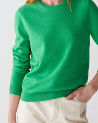 RECO100Pull Col Rond Classique - Vert Tupper