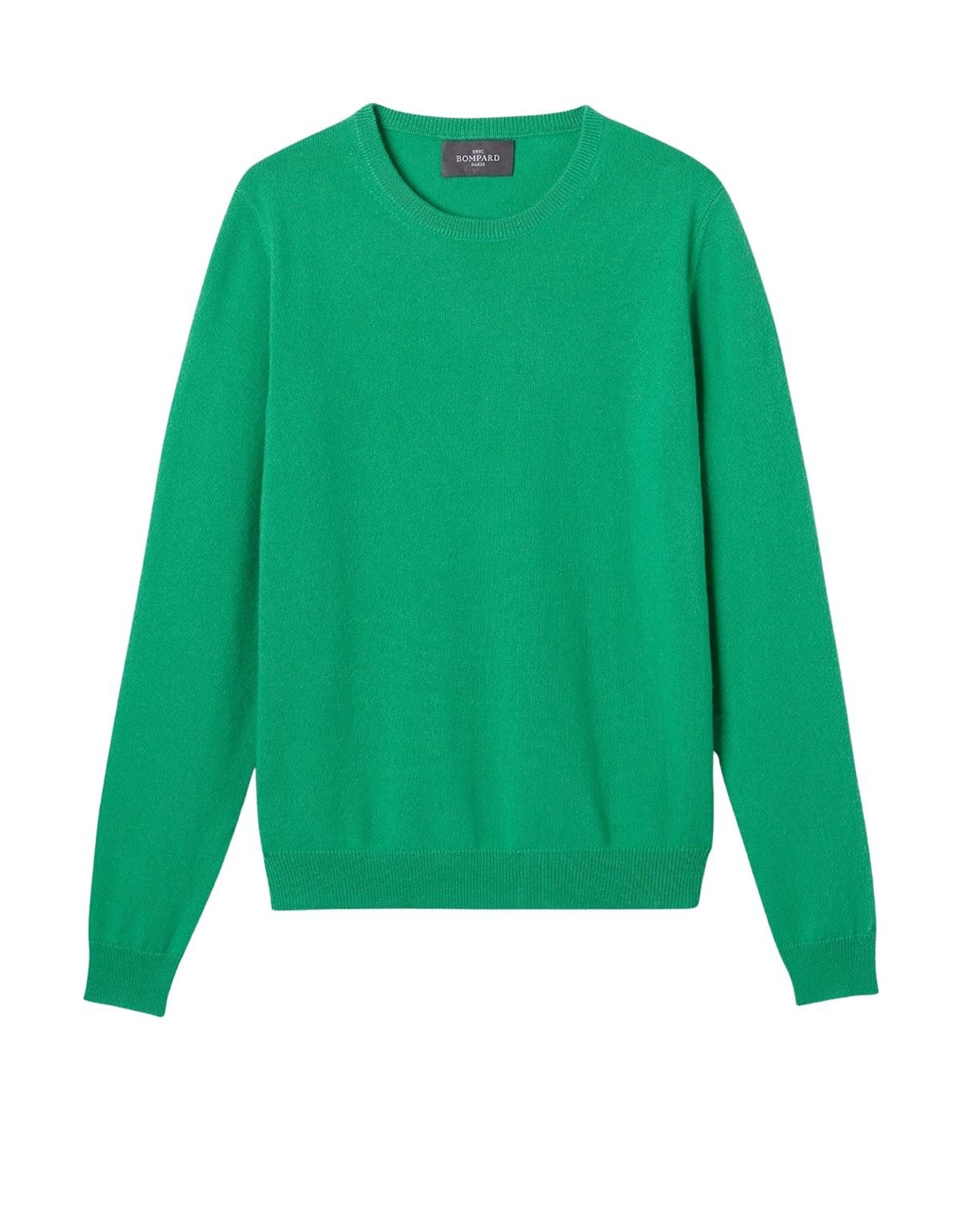 RECO100Pull Col Rond Classique - Vert Tupper