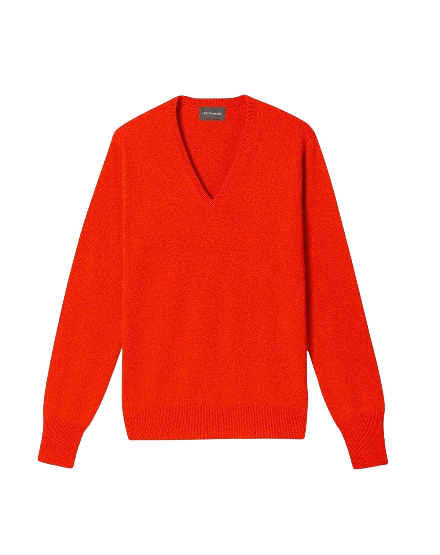 V-neck cashmere jumper - Lipstick