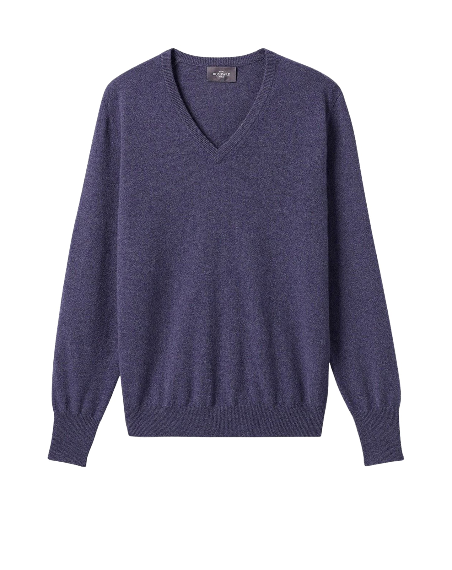 V-neck cashmere jumper - Iolite