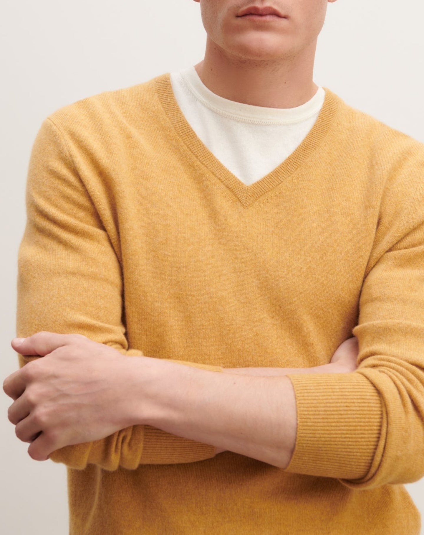 RECO190Pull Col V Classique - Mais