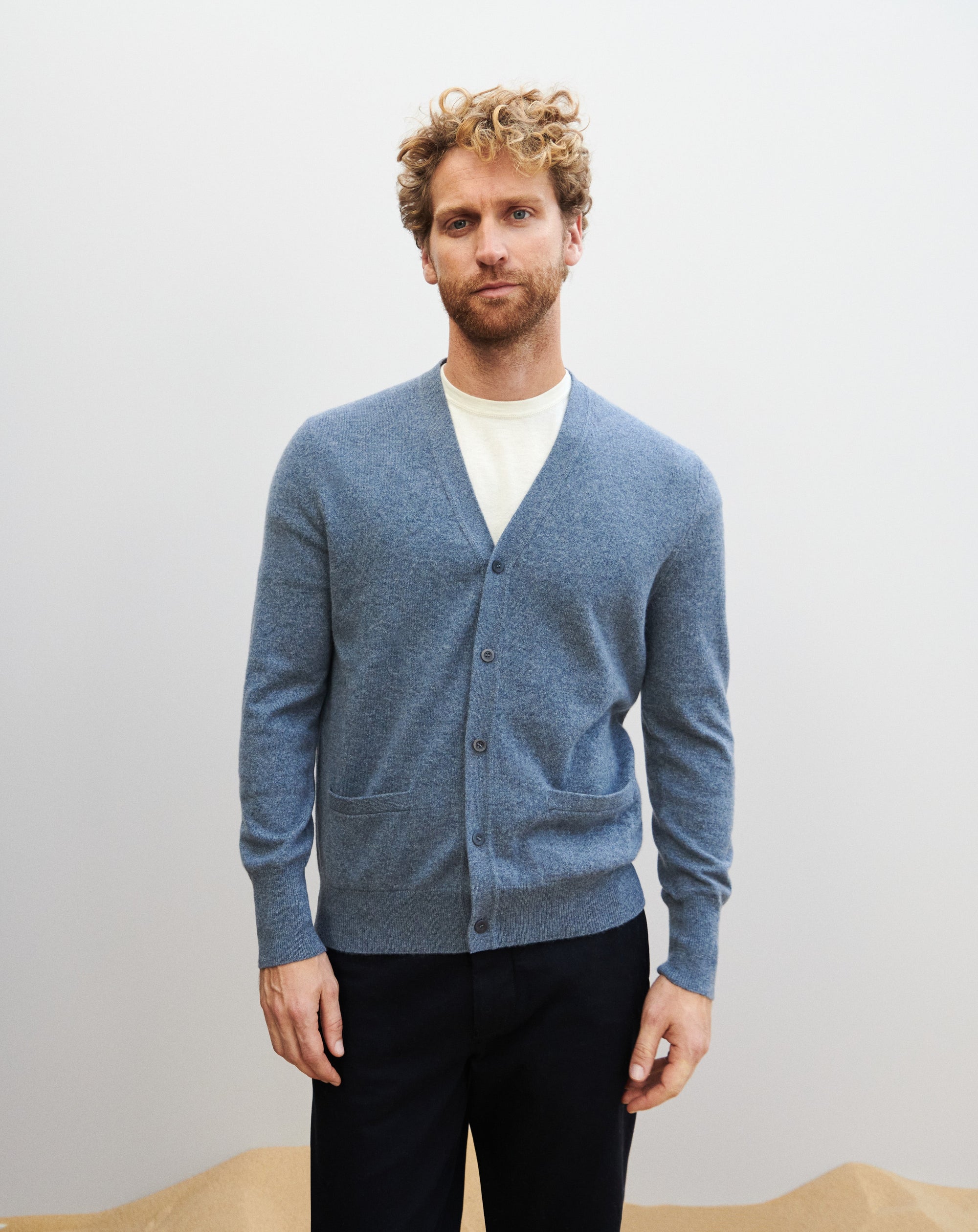 RECO140Gilet Classique - Bleu Apatite