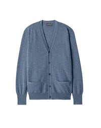 Cashmere waistcoat - Apatite Blue