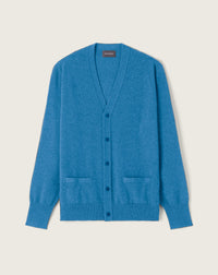 RECO140Gilet Classique - Bleu Ecosse