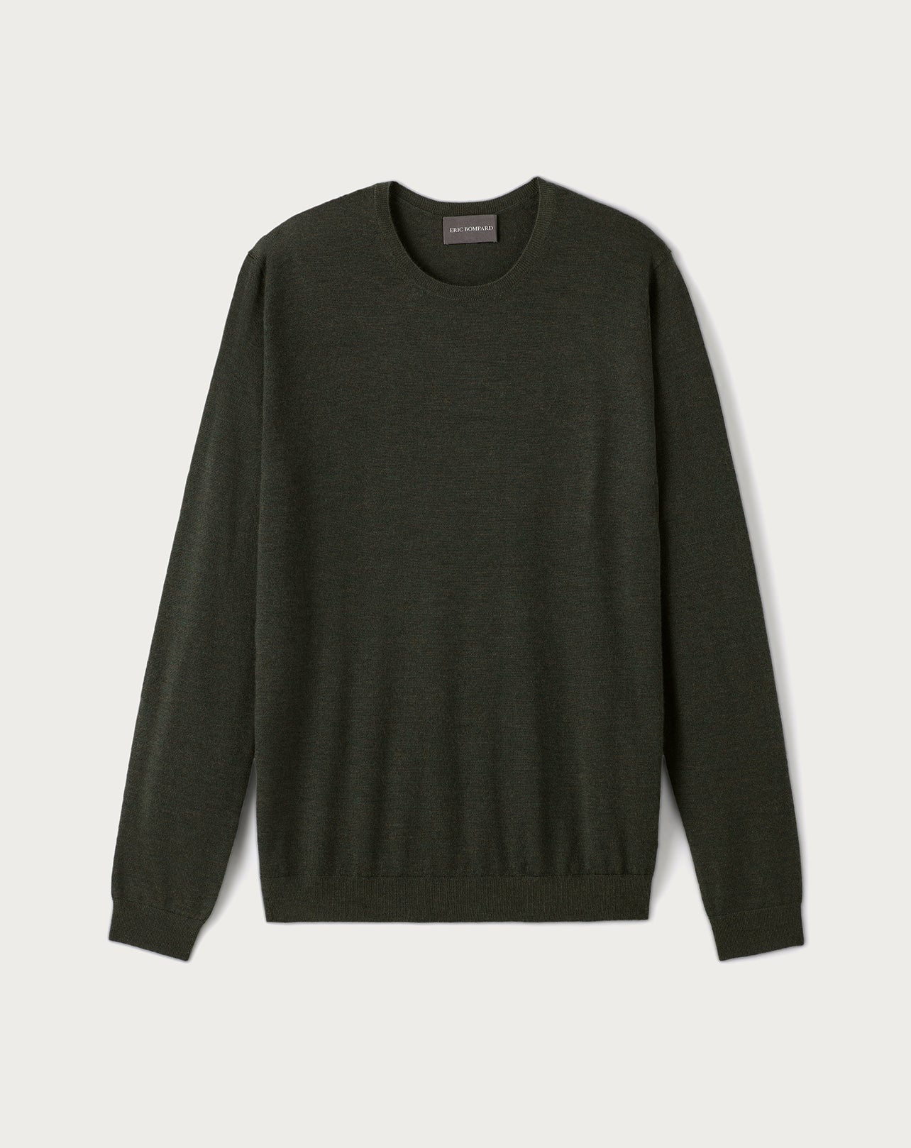 RECO90Pull col rond ultrafin - Vert