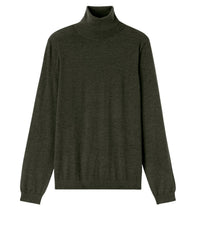 RECO140Pull Col Roulé Ultrafin - Chasse