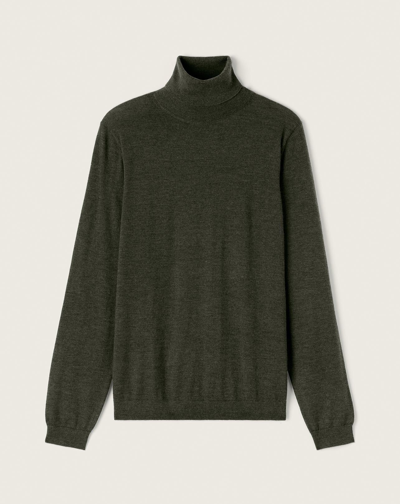 RECO140Pull Col Roulé Ultrafin - Chasse