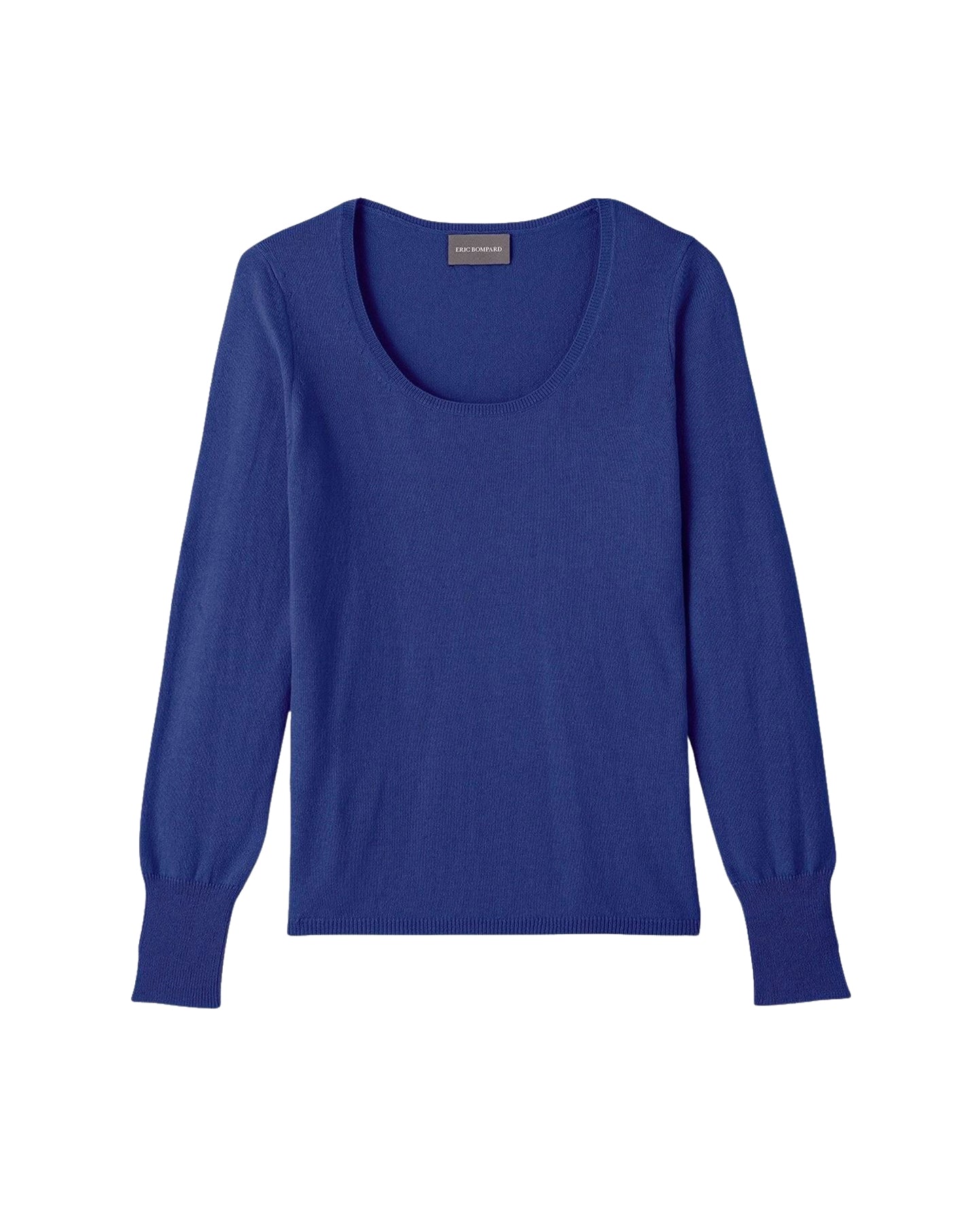Pull col rond décolleté fentes poignets en cachemire -  Royal