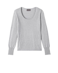 RECO75Ras De Cou Décolleté Danseuse Fentes Poignets - Givre