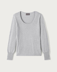 RECO75Ras De Cou Décolleté Danseuse Fentes Poignets - Givre