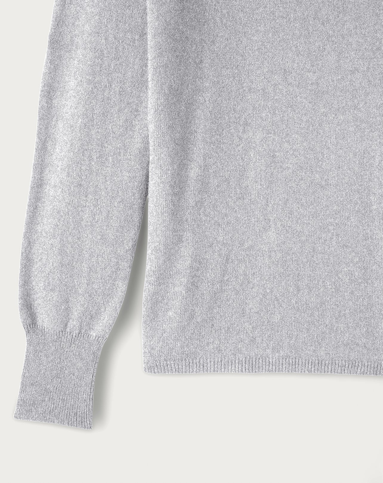 RECO75Ras De Cou Décolleté Danseuse Fentes Poignets - Givre