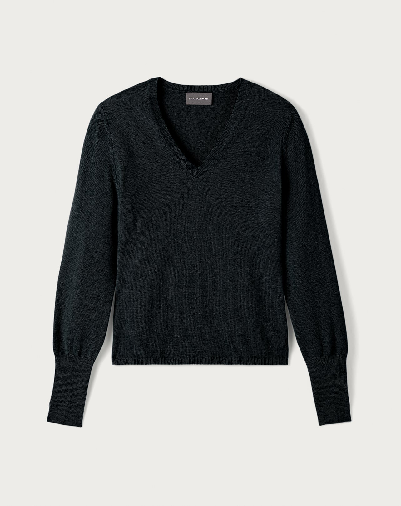 RECO75Pull V Cintré - Noir