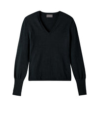RECO75Pull V Cintré - Noir