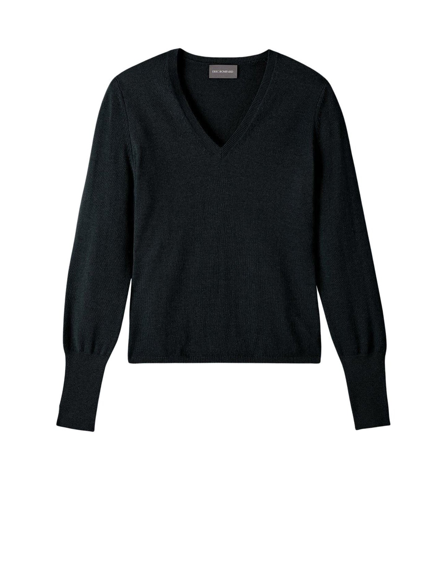 RECO75Pull V Cintré - Noir