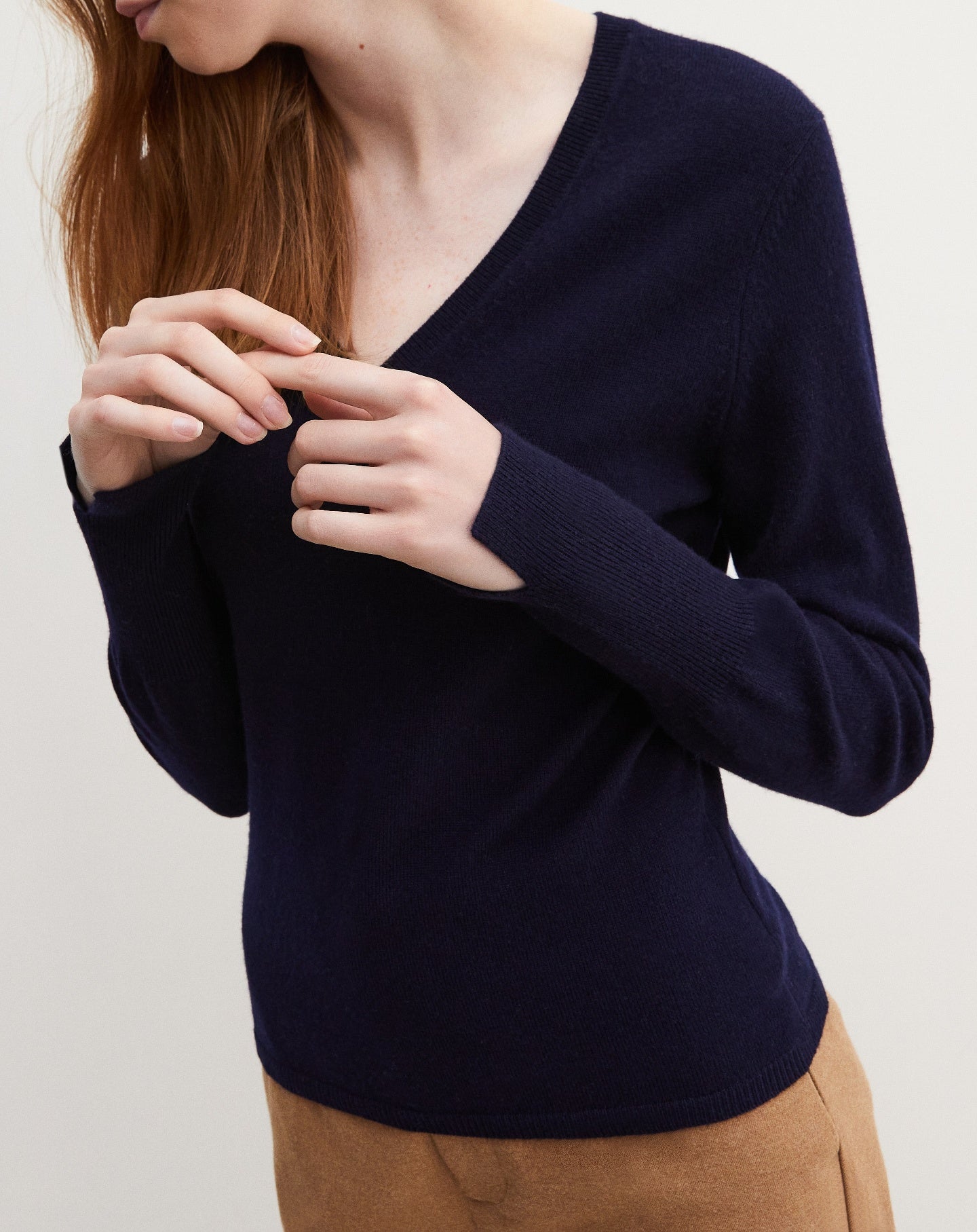 RECO75Pull V Cintré - Marine