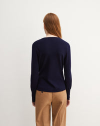 RECO75Pull V Cintré - Marine