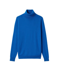 Classic cashmere roll-neck jumper - Pigment Blue