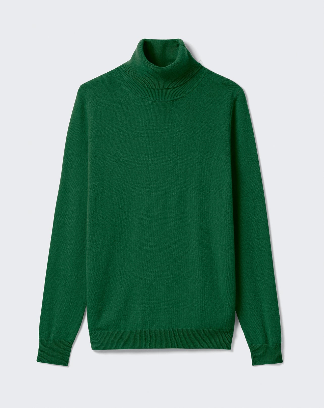 RECO115Pull Col Roulé Classique - Vert Amazonie