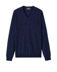 RECO130Pull Col V Ultrafin - Bleu Nocturne