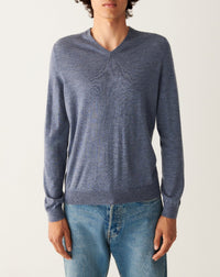 RECO130Pull Col V Ultrafin - Bleu Apatite