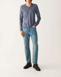 RECO130Pull Col V Ultrafin - Bleu Apatite
