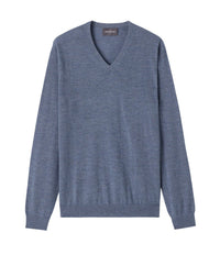 RECO130Pull Col V Ultrafin - Bleu Apatite