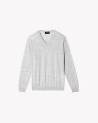 RECO130Pull Col V Ultrafin - Bleu Mineral
