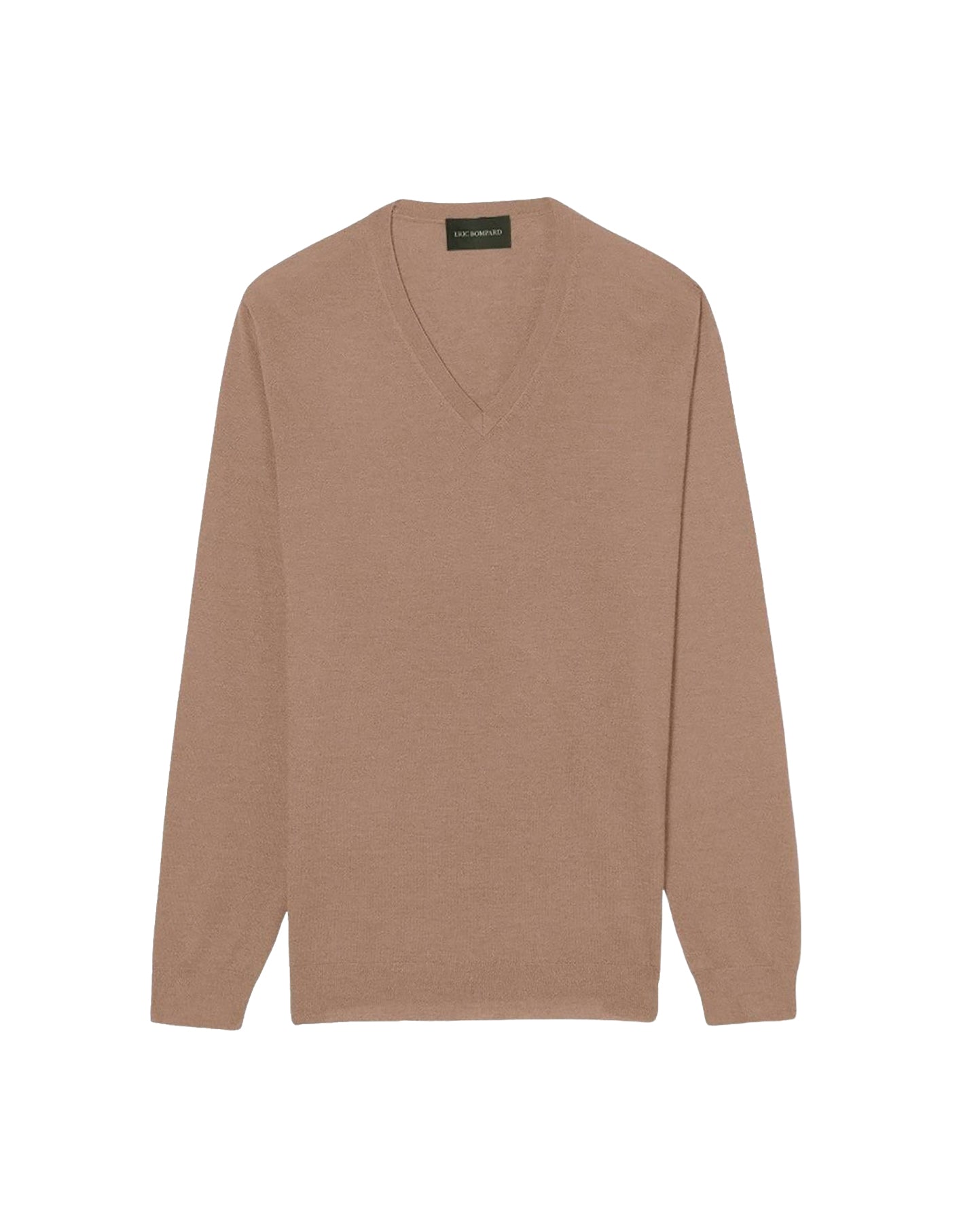 Ultra-fine V-neck cashmere jumper - Coriandre